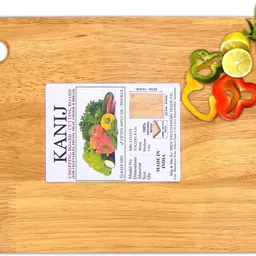 kanij 33 x 23 x 1.8 Cm Wooden Kitchen Chopping Board With Hanging Hole Vegetables Fruits Meat Cheese Bread Pizza Wooden Cutting Board-picture-12