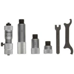 Mitutoyo 50-150mm Carbide Tipped Face Tubular Vernier Inside Micrometer with 3 Pcs Extension Rod, 137-206-picture-30