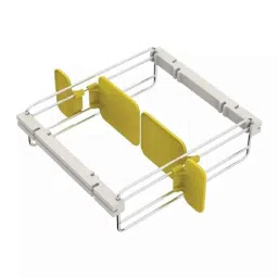 Godrej 380mm Stainless Steel &a; Plastic Skido Container Organiser, 4280-picture-48