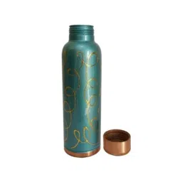 Healthchoice 750ml Copper Meena Printed Water Bottle (Pack of 5) image 2