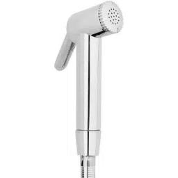 Spazio ABS County Chrome Finish Health Faucet Gun Hook &a; 1.5m Flexible Chain Tube image 2