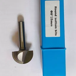 mk cnc tools CNC Tools Round Bottom Bit / Half Round 8x25 CNC Tools Round Bottom Bit / Half Round 8x25 image 3