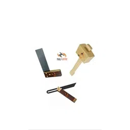 Krost Tcb1 Wooden Diy Mallet, 9inch Try Sq And 7.5inch Bevel Tools, Brown-picture-36