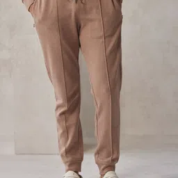 Andamen Men Mid Rise Cotton Joggers-image-88