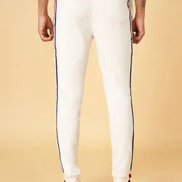 Ajile by Pantaloons Men Off White Solid Jogger image 2