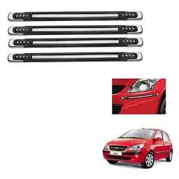 Kozdiko 4 Pcs Black Designer Car Bumper Protector Guard Set for Hyundai Getz-picture-46