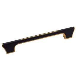 RAB 4 inch Zinc Rembo Black Wardrobe Pull Handle, M160 (Pack of 4)-picture-13