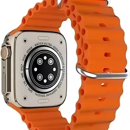 msatoz T800 ULTRA Smart Watch No sim card Opetion Smartwatch (orange) Digital Watch- For Men & Women Watch image 2