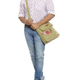 The House of Tara Printed Messenger Bag image 4