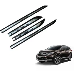 SureStrive 4 Pcs Black &a; Silver Side Door Car Beading Set for Honda CRV All Model-picture-30