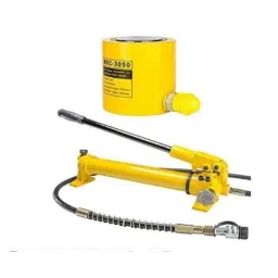 Nutronics 30 Ton 50mm Stroke Yellow Hydraulic Cylinder Jack with Hand Pump, RSC-3050700-picture-29