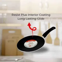 Baltra 28cm Aluminium Blue Induction Base Non-Stick Multi-Purpose Concave Tawa, BTN-238 image 4