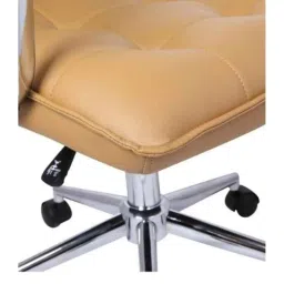Modern India Leatherate Brown High Back Office Chair, MI224 image 3