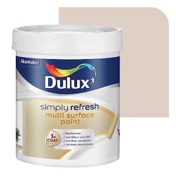 Dulux Simply Refresh 1L Vanilla Chai DIY Multi Surface Washable Paint with Soft Sheen Finish, 70YR 66/070-picture-46