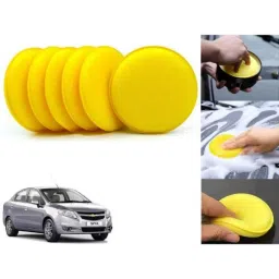 Auto Pearl Polyurethane Beige Washing &a; Waxing Polish Foam Sponge for Sail Type1 (Pack of 6)-picture-41