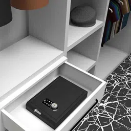 Ozone Ezee Plus 5.28L 35x28x8cm Stainless Steel Black Digital Safe image 2