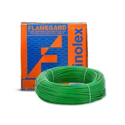 Finolex 6 Sqmm 90m Green Single Core FR-LSH PVC Copper Insulated Industrial Cables, 10107-picture-26