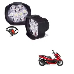 Kozdiko 2 Pcs Sheen 9 LED 6000k Cree LED Transformer Bumble Bee Style LED Fog Light Set for Hero ZIR-picture-48