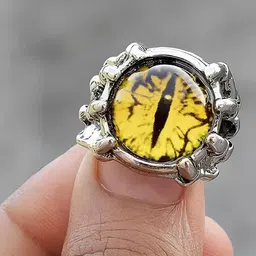 KARISHMA KREATIONS Unisex Stone-Studded Adjustable Finger Ring-picture-23