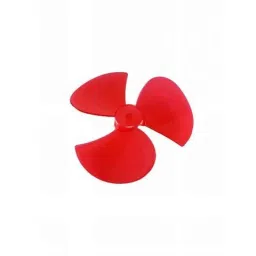 Humser HT-F063 6 inch Plastic Red Fan Blade image 1