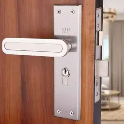 VIN KRAFT 8 inch 60mm Stainless Steel Satin Mortise Door Lock Handle Set with 3 Keys, VK006-8CYS-OSK-picture-10