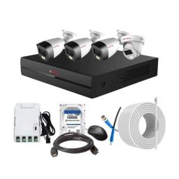 CP Plus 2.4MP Full Colour HD Audio Indoor &a; Outdoor CCTV Combo Kit with 4Ch DVR, 3 Bullet 1 Dome Camera, 4Ch SMPS, 70m Cable, 2TB HDD &a; Connector-picture-28
