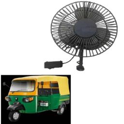 SureStrive Kobra 6 inch 12V Plastic High Speed Single Head Dashboard Auto Cooling Air Fan for Piaggio Ape All Model-picture-30