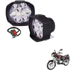 Kozdiko 2 Pcs Sheen 15W 9 LED 6000k Transformer Bumble Bee Style LED Fog Light Set for Bajaj Discover 125, koz_81264-picture-35