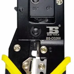 BALRAMA Bosi Tools RJ45 Modular Plug Crimping Tool BS-D3268 6P 8P Network Cable Pliers Network Interface Card image 2