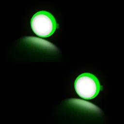 D&s;Mak 24W Polycarbonate Cool White &a; Green Round Twins Conceal Panel Light (Pack of 2)-picture-26