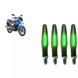 Cartronics Pen Type Green LED Indicator for Bajaj Discover 150 F (Pack of 4)-picture-33