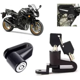 Auto Pearl Steel Heavy Duty Anti Theft Disc Brake Lock for FZ1, Lock_783-picture-37