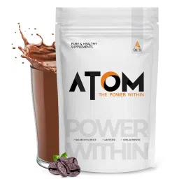 AS-IT-IS Nutrition ATOM Plant Protein Complex I Clinically Tested Whey Protein Equivalent I 26g Protein I Ashwagandha-Infused Vegan Protein - 1kg, Café Latte-picture-29
