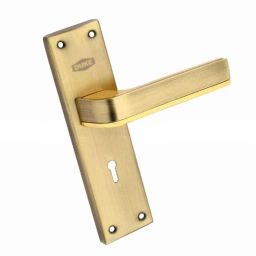 Duke 8 inch 25-40mm Brass Mortise Lock Set with 3 Keys &a; Brass Bolt, 309+1010BAKY-picture-4