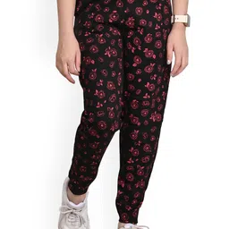 BAESD Girls Printed Pack Of 3 Pure Cotton Joggers image 2