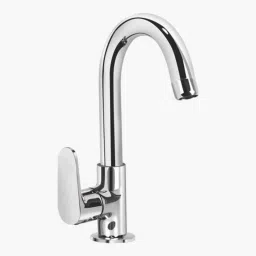 Kerovit Hydrus Silver Chrome Finish Deck Mounted Sink Cock with Swivel Spout, KB411028-picture-46