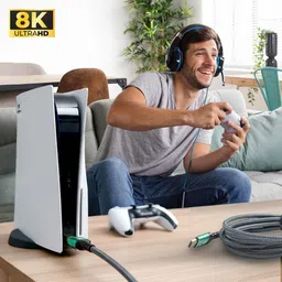 HIVEN HDMI Cable 3 m -4k with nylon braided image 3