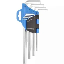 Hogert Technik HT1W801 1.5-10mm CrV L-Wrench (Pack of 9)-picture-42