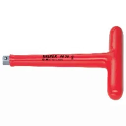 Knipex 98 30 3/8 inch Square Drive T Handle Allen Key, Length: 200 mm-picture-27