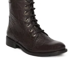 Alberto Torresi Men Brown Shoes-image-4