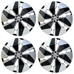 Prigan 4 Pcs 14 inch Polypropylene Black &a; Silver Wheel Cover Set for Tata Tiago New, Flair-Dc-14-Tiago2-picture-39