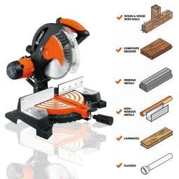GC POWER 1650W 255mm Miter Saw, GC-MSH225 image 3