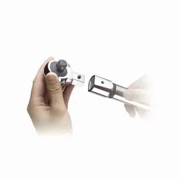 Westward 3/8 inch Alloy Steel Electronic Interchangeable Head Torque Wrench, 6PAF7 image 2