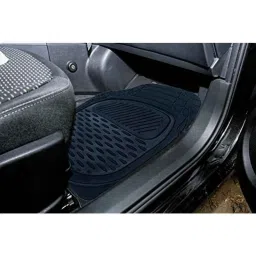 Kozdiko 6255 5 Pcs Rubber &a; PVC Black Heavy Car Foot Mat Set for Maruti Suzuki WagonR 2019 image 3