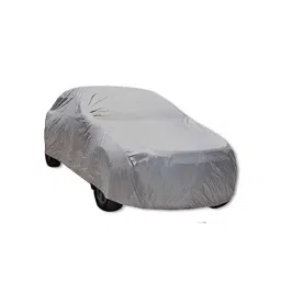 Kozdiko Polyester Car Silver Matty Body Cover without Mirror Pocket for Toyota Etios Cross-picture-47