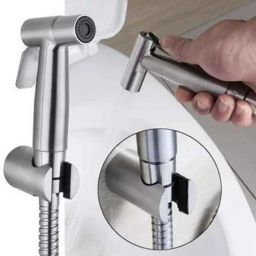Fastgear ABS Silver Chrome Finish Health Faucet Gun, FG025-picture-19