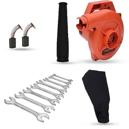 Walkers 800W Plastic Blue Electric Air Blower with Carbon Brushes, Glue Gun &a; 5 Pcs Glue Sticks, WKCB263-picture-30