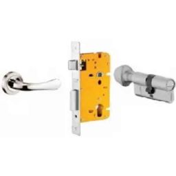 Dorset ML Series Lily 70mm Stainless Steel Patina Finish Door Handle Lock Set with Coin &a; Knob, ML LY OR (Pack of 4)-picture-10