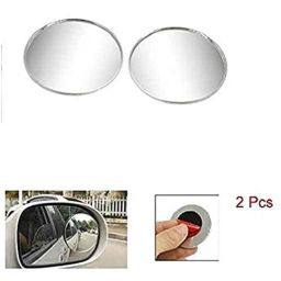 Meenu Arts 2 Pcs Car Blind Spot Mirror for Maruti Suzuki WagonR-picture-2