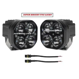 AOW 60W Heavy Super Bright 4Led Spot Flood Beam Driving Fog Lamp (60W, 2 PCS) for Hyundai i10-picture-14